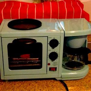 Mini breakfast station.